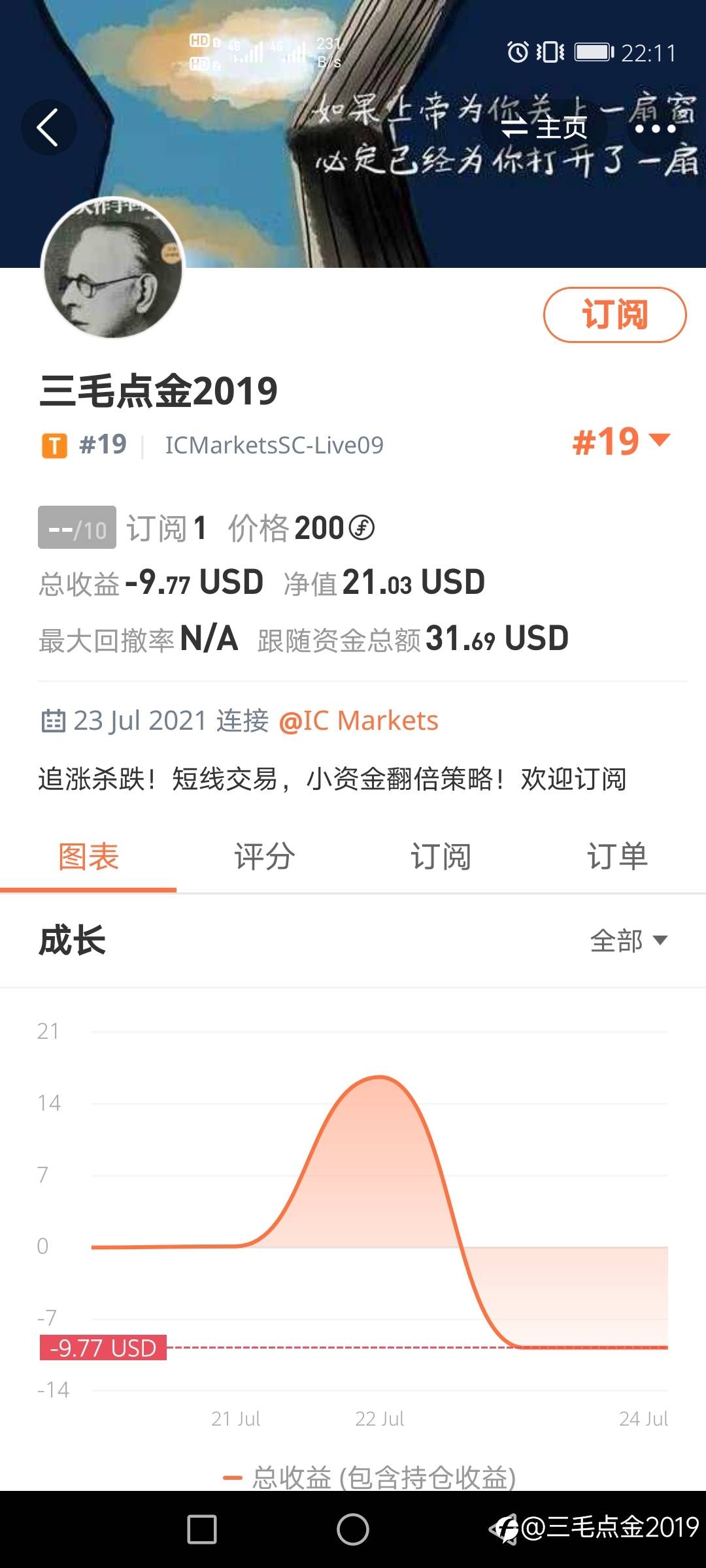 如何利用21美金创造奇迹