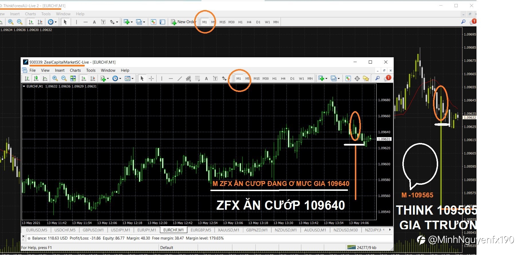 Bài đăng từ một trader đã bị ZFX lừa đảo