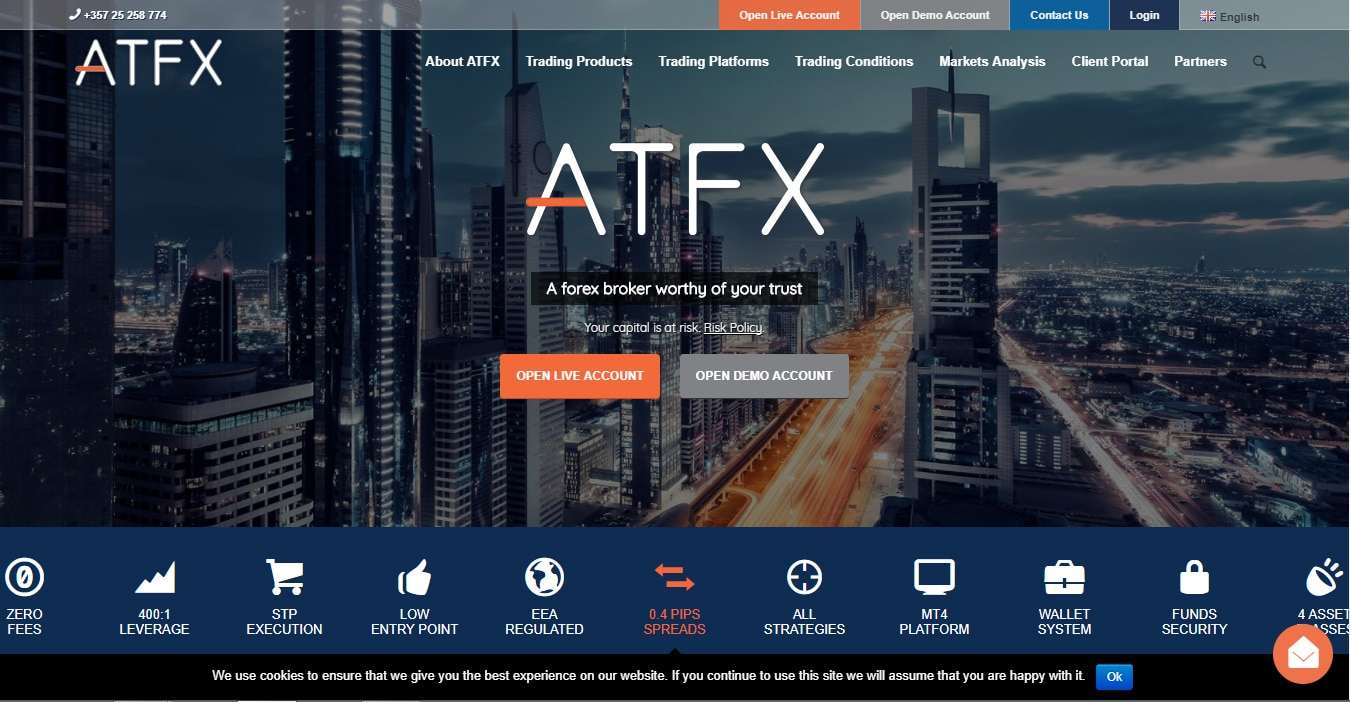 ATFX UK报告20财年收入增长35%