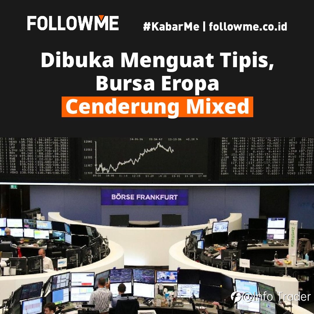 Bursa Eropa Cenderung Mixed