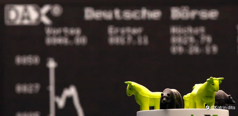Saham Eropa Beranjak Turun, Kenaikan Harga Minyak Beri Tekanan Sentimen