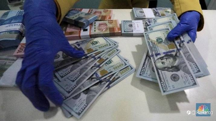 Penutupan Pasar: Rupiah Melemah ke Rp 14.490/US$