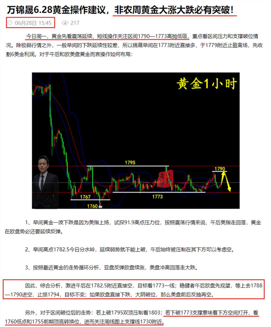 万锦晟7.5黄金操作建议，年中钜惠双活动助你轻松盈利！