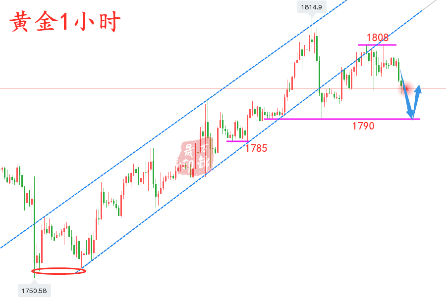 万锦晟7.8黄金操作建议,黄金日线六连阳是否已见顶?