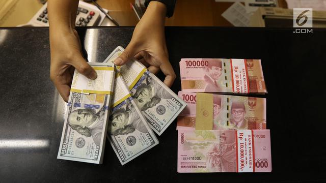 Makin Jeblok, Rupiah Tembus 14.542 per Dolar AS
