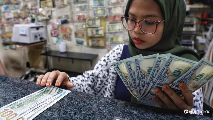 Pukul 13.00 WIB: Rupiah Belum Beranjak Dari Rp 14.545/US$