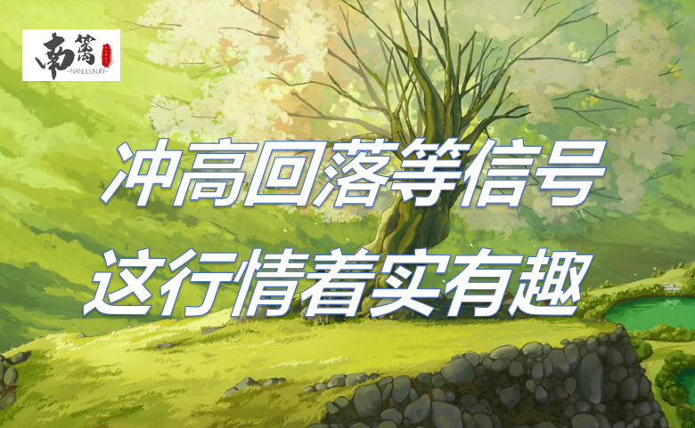 【南篱/黄金】冲高回落等信号，这行情着实有趣
