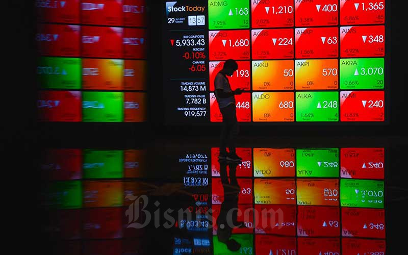 Indeks Bisnis-27 Terkoreksi, tapi Saham WIKA dan TPIA Menguat