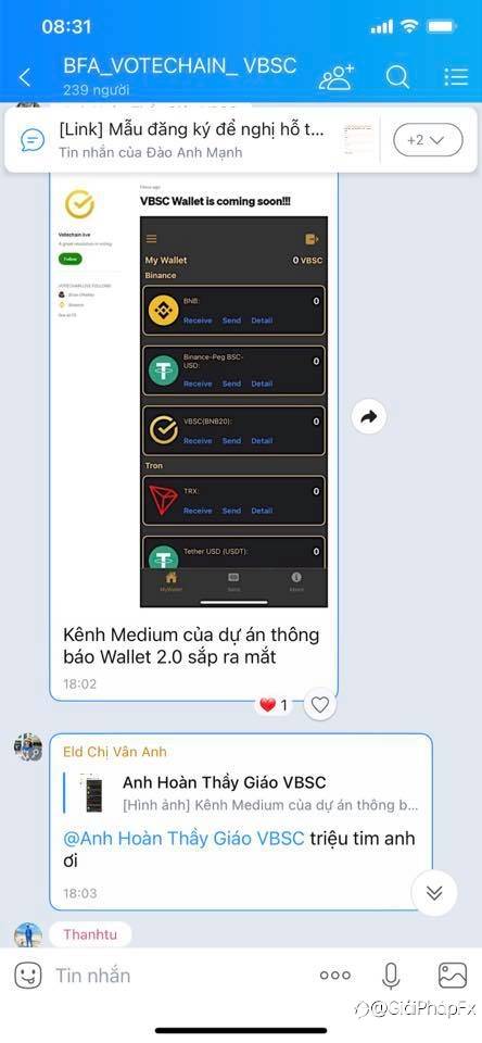 Cảnh báo team BFA Group huy động vốn đầu tư đồng tiền ảo VBSC trái phép