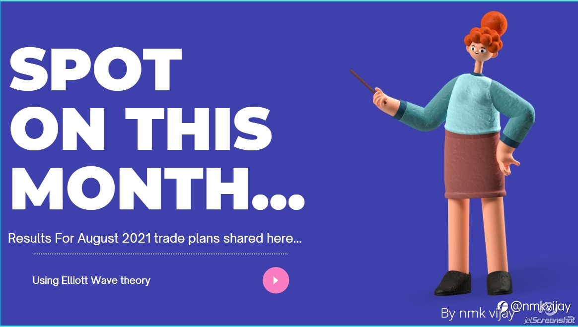 Results for this month(AUG 2021) shared here....so for and continuing....