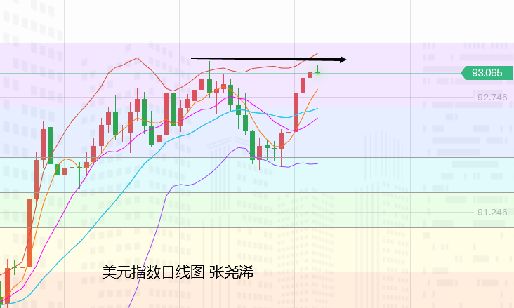 张尧浠:黄金受压鹰言愈发减弱、美CPI来袭多头意有反弹
