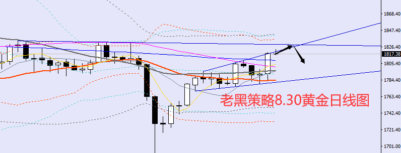 老黑策略:8.30黄金分析策略