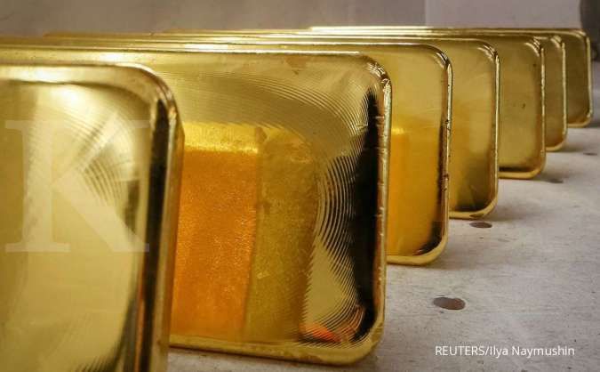 Harga Emas Spot Berkubang Di Level Terendah Bulanan Selasa (10/8) Pagi