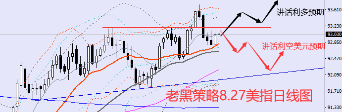 老黑策略：8.27外汇分析策略