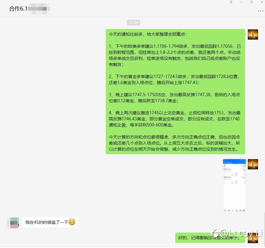 止盈通知