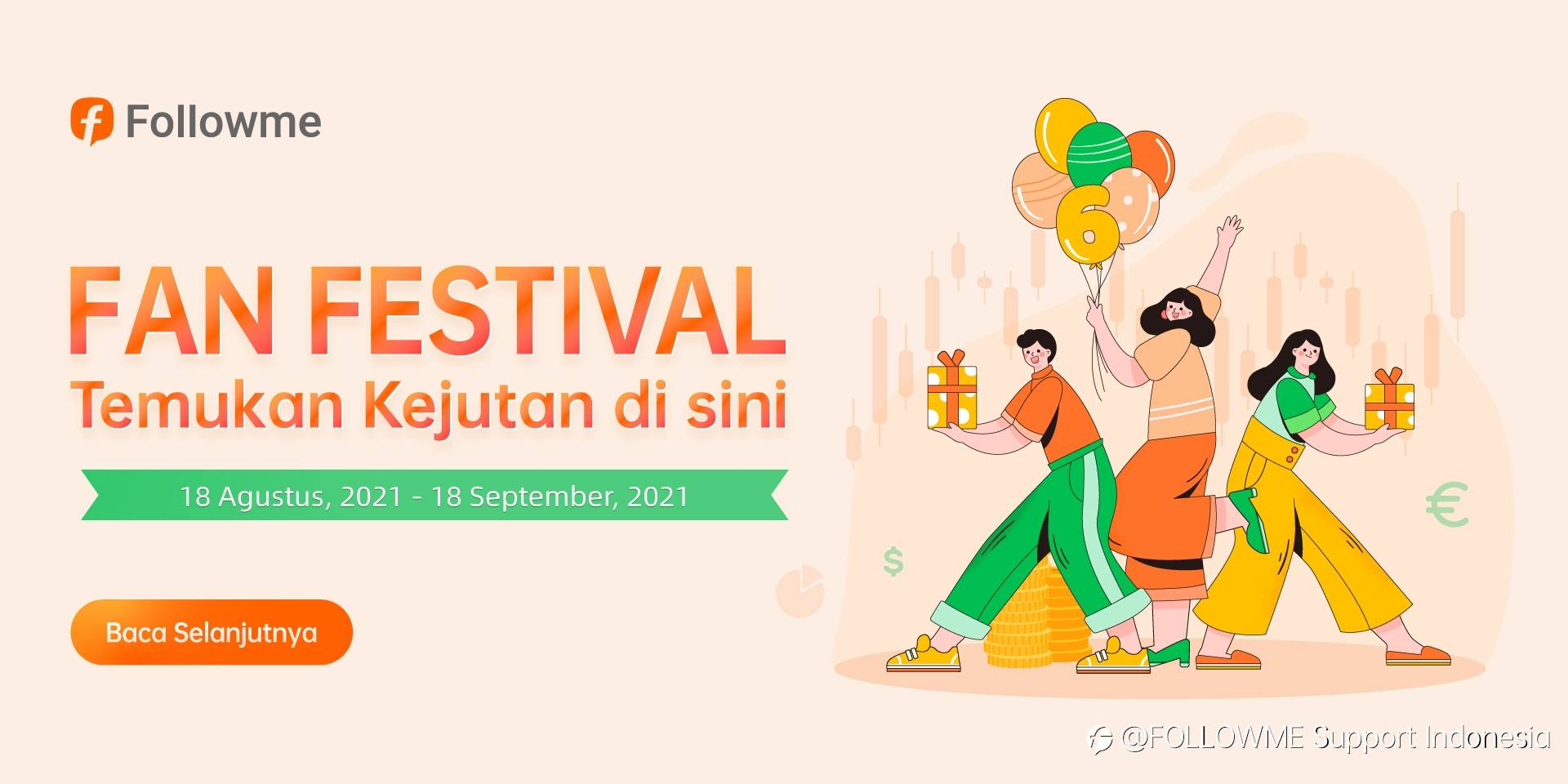 2021 FOLLOWME Fan Festival, Temukan kejutan di sini!