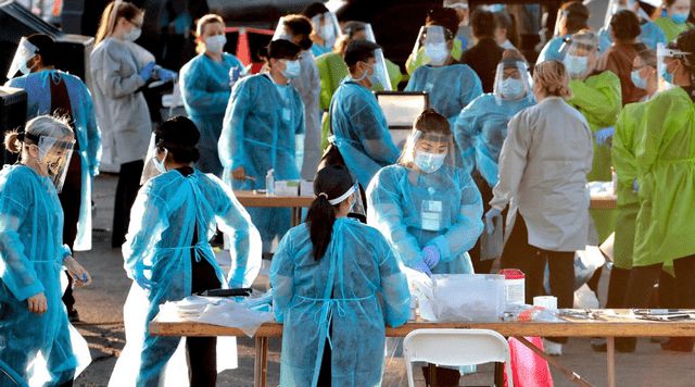 日均新冠新增病例超10万,美国疫情重回6月前高峰水平