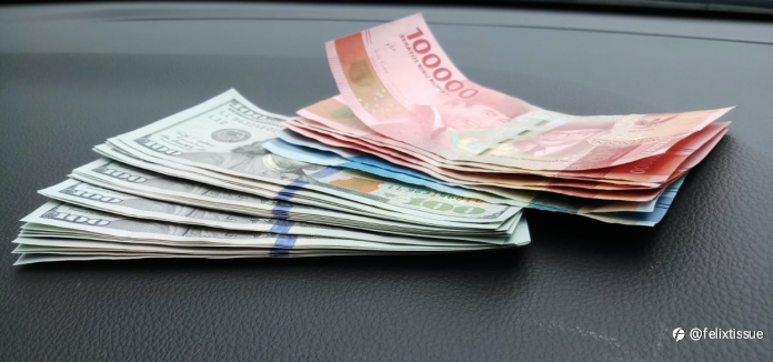Rupiah Senin Siang Menguat ke Rp14.415/USD; Dollar di Asia Terkoreksi Terbatas dari Safe Haven