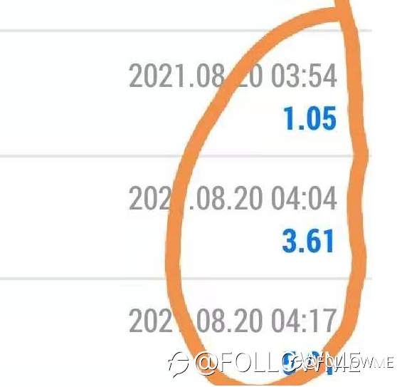 忽然发现跟单没跟上