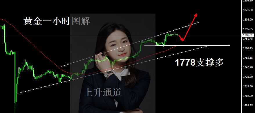 詹亦鑫：8.17黄金策略，黄金解套。隔夜黄金多单直接四连胜，回落1778继续多