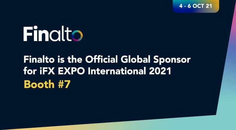 Finalto is the Official Global Sponsor for iFX EXPO International 2021