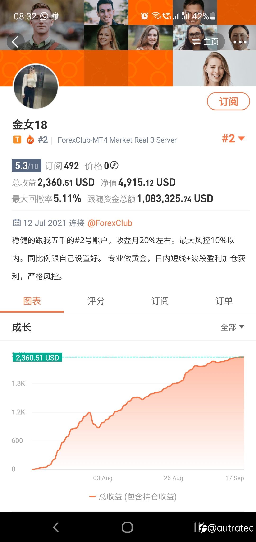 交易系统猜想 - 金女18