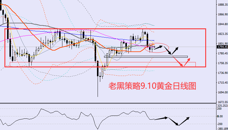 老黑策略：9.10黄金分析策略