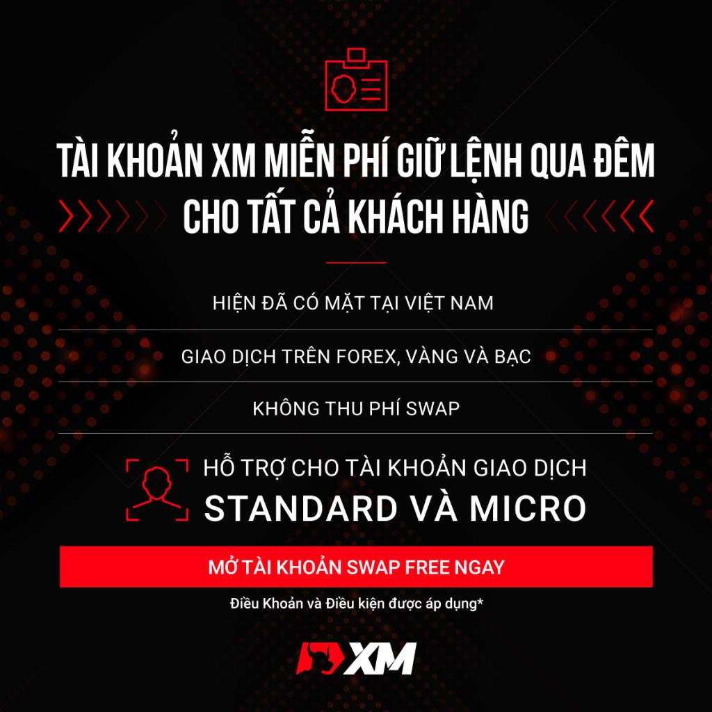 Tài Khoản XM Miễn Swap Cho Tất Cả Khách Hàng