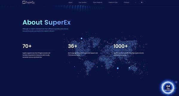 SuperEx：神秘海外交易所低调上线，又一新品牌去中心化交易所