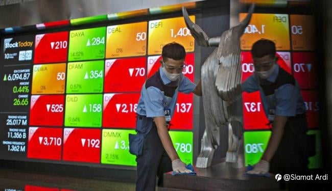 Saham IHSG Terjun Bebas Pada Pembukaan Sesi 1