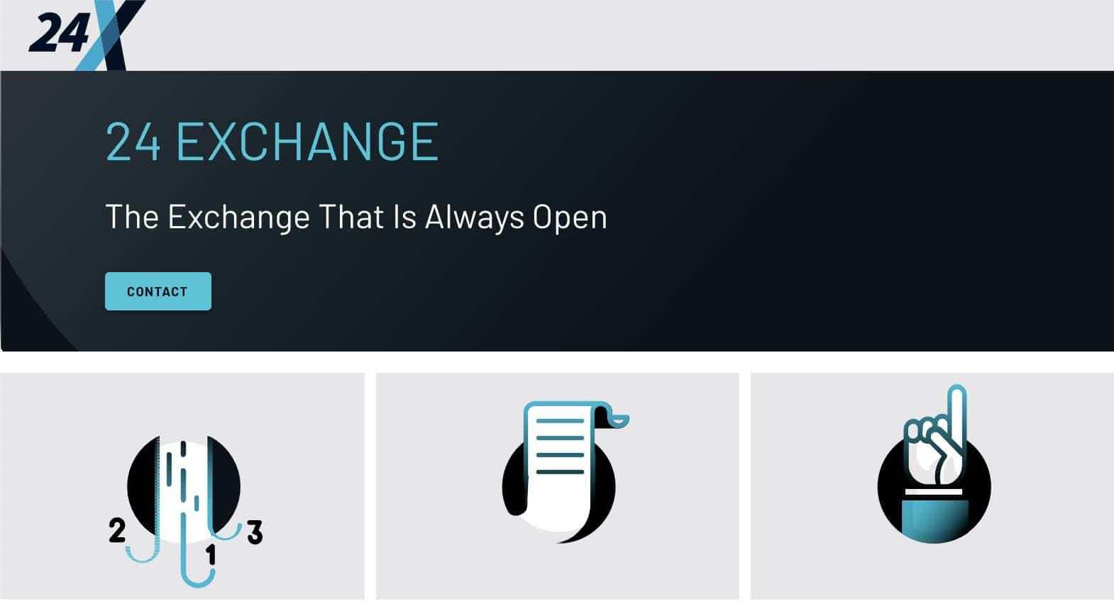 24 Exchanges Files Draft Form 1 Application with the US SEC