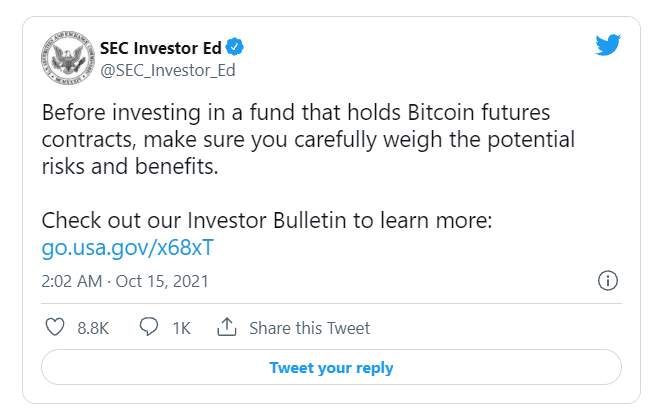 比特币再度触及60000美元大关，SEC暗示比特币ETF“好事将近”