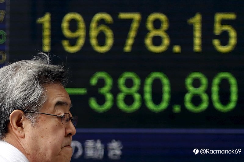 Saham Asia Melemah, Tekanan Inflasi Terus Berlanjut