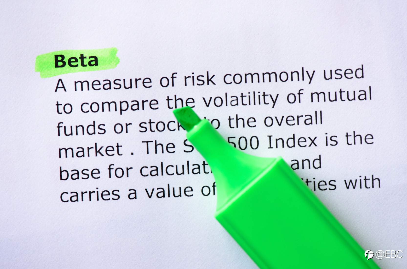 一篇短文带你了解投资中的阿尔法和贝塔｜EBC金融知识