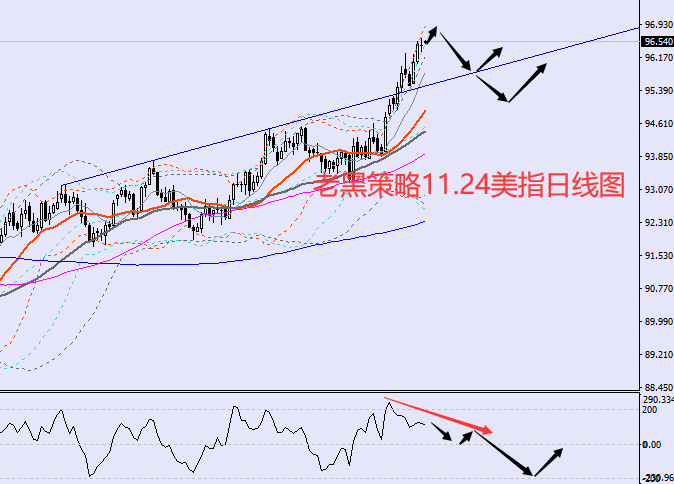 老黑策略：11.24外汇分析策略
