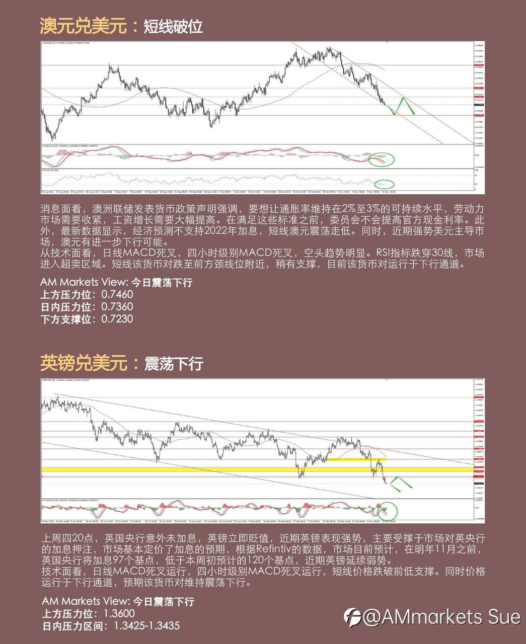 11.12AMMARKETS分析报告(非美超跌,黄金中期筑底,剑指前高)