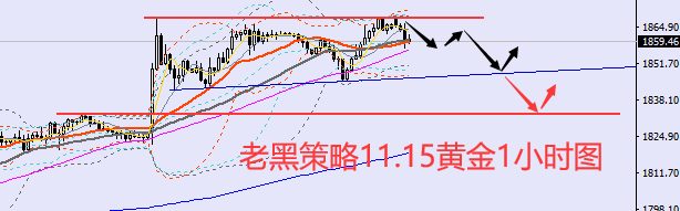老黑策略：11.15黄金分析策略