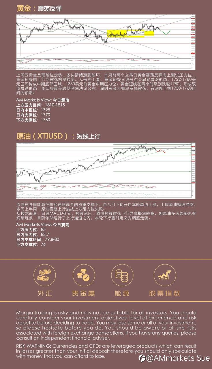 11.03AMMARKETS分析报告（美联储利率决议，能否助力美元延续上涨？）