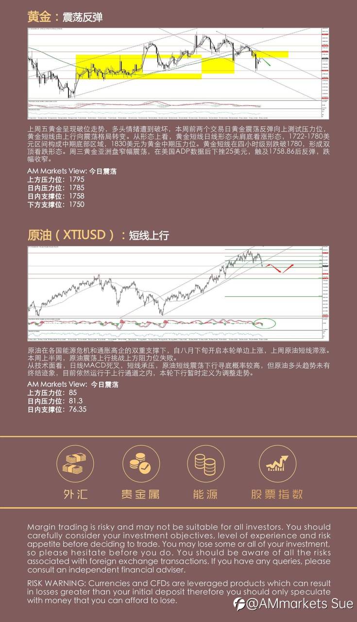 11.04AMMARKETS分析报告（美联储Taper靴子落地，美指冲高回落）