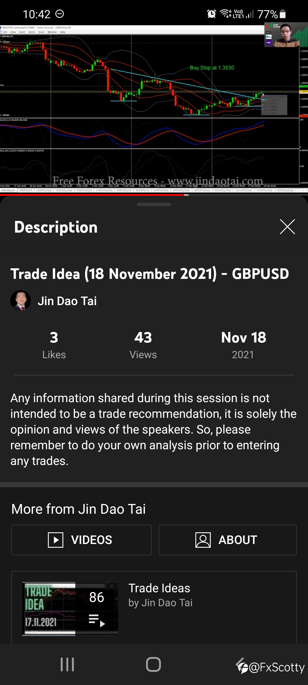 GBPUSD buy trade idea