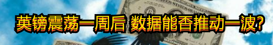英镑震荡一周后 数据能否推动一波?