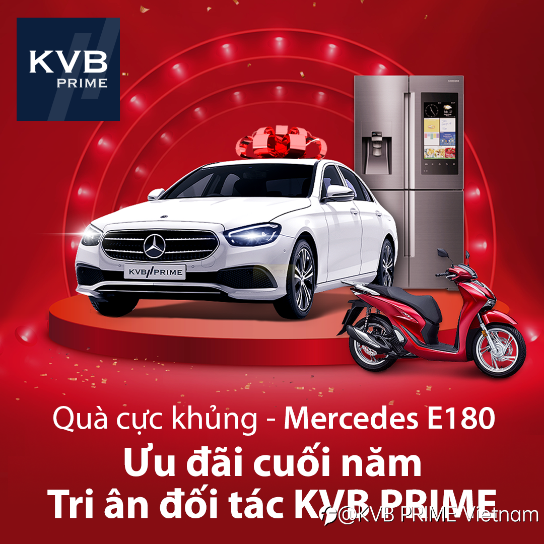 [1/3 hành trình đã qua]Ưu đãi cuối năm tri ân đối tác KVB PRIME