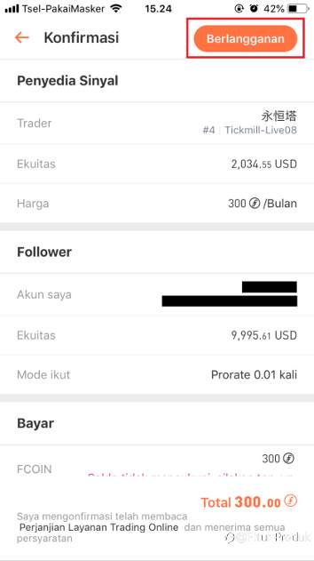 Cara Memulai Copytrade (Menjadi Subscriber)