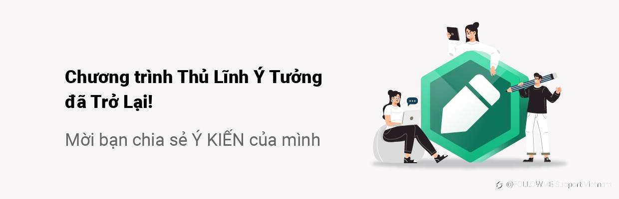 Chương trình Thủ Lĩnh Ý Tưởng đã Trở Lại!