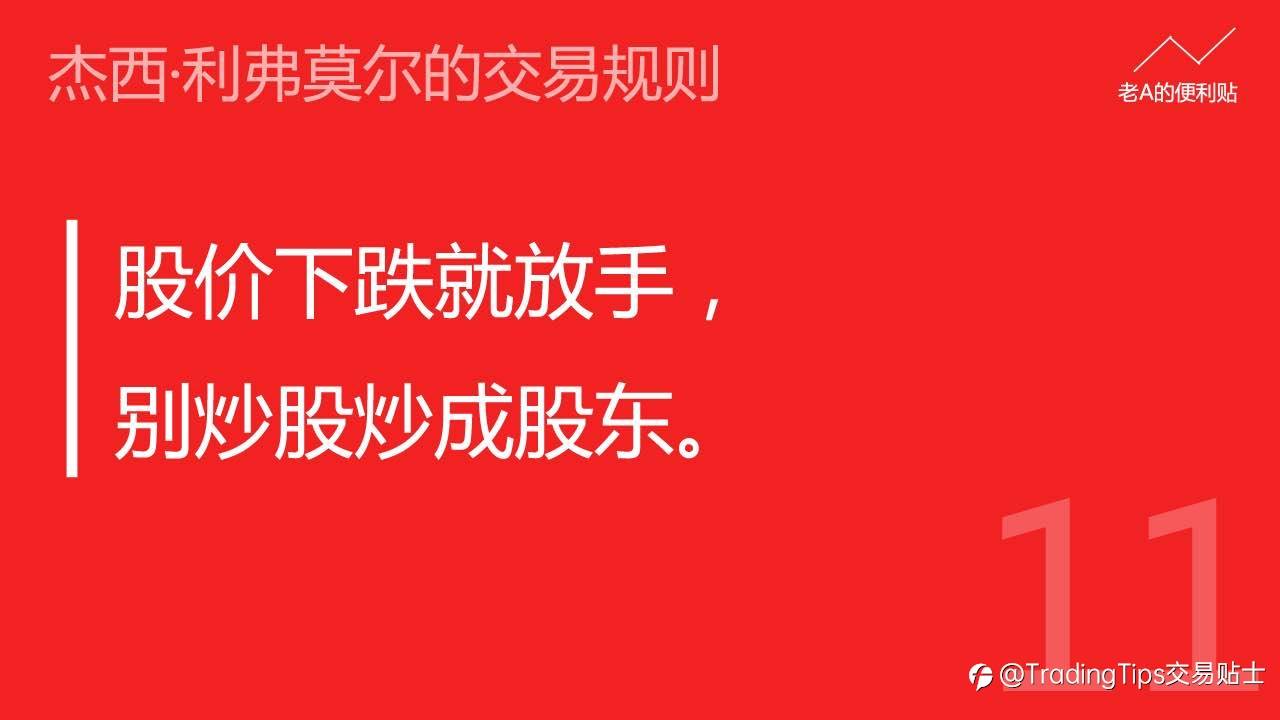 交易者必看 | 投机之王—杰西·利弗莫尔的交易规则