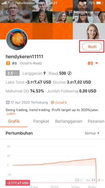 Cara Memulai Copytrade (Menjadi Subscriber)