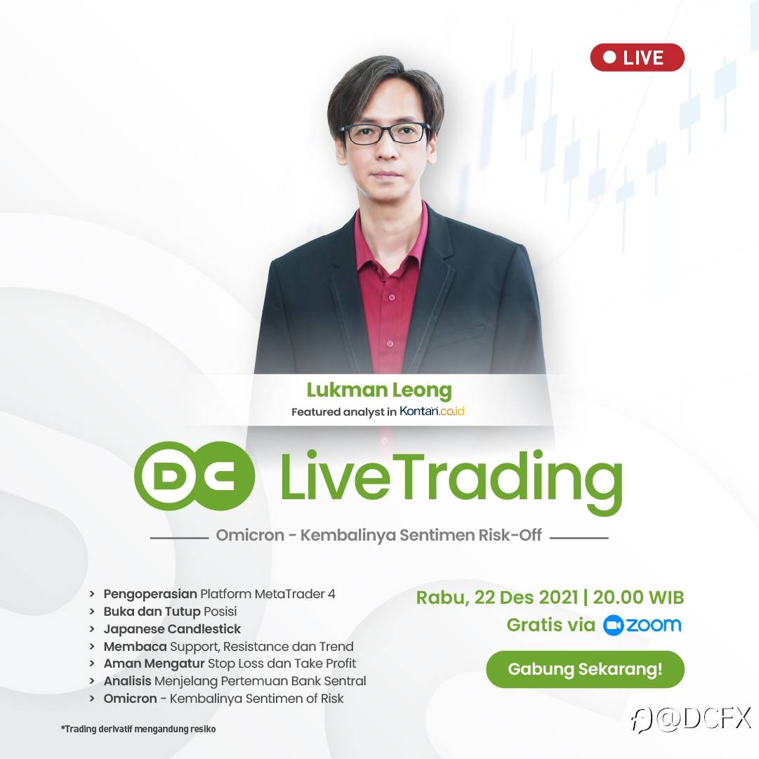 Live Trade Webinar | Omicron - Kembalinya Sentimen Risk Off