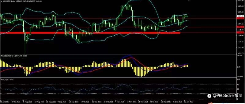 PRCBroker:20220114 今日汇评