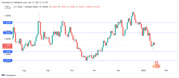 CAD Edges Higher ahead of BoC Survey