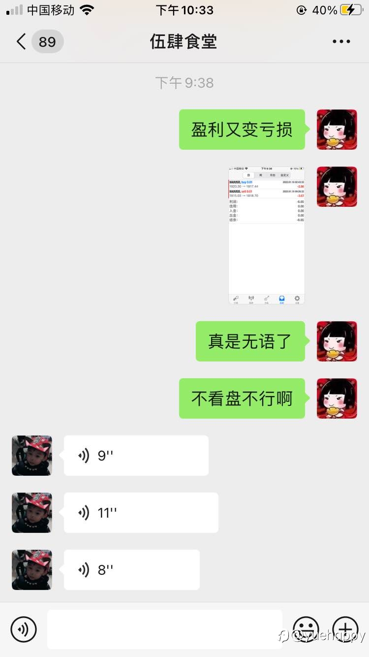 2022.1.18 两单浮盈变止损，是不专注还是行情本就异常？